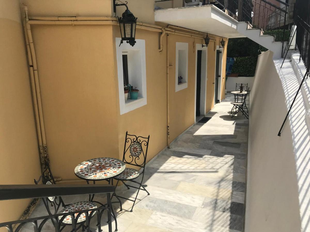 Schoenes Familienappartement In Pelekas, Corfu Mit Meerblick Exterior foto