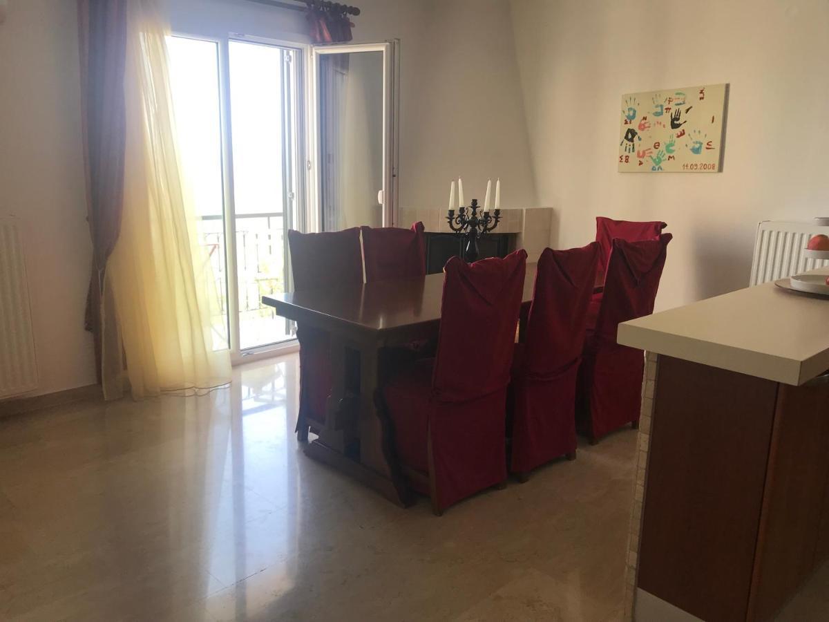 Schoenes Familienappartement In Pelekas, Corfu Mit Meerblick Exterior foto
